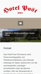 Mobile Screenshot of hotelpost-pontresina.ch